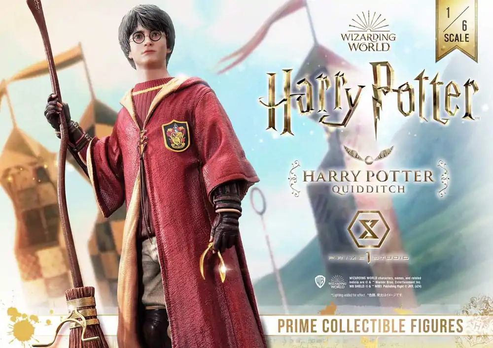 Harry Potter Prime Collectibles Socha 1/6 Harry Potter Quidditch Edition 31 cm fotografii produktu