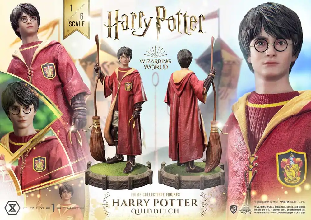 Harry Potter Prime Collectibles Socha 1/6 Harry Potter Quidditch Edition 31 cm fotografii produktu