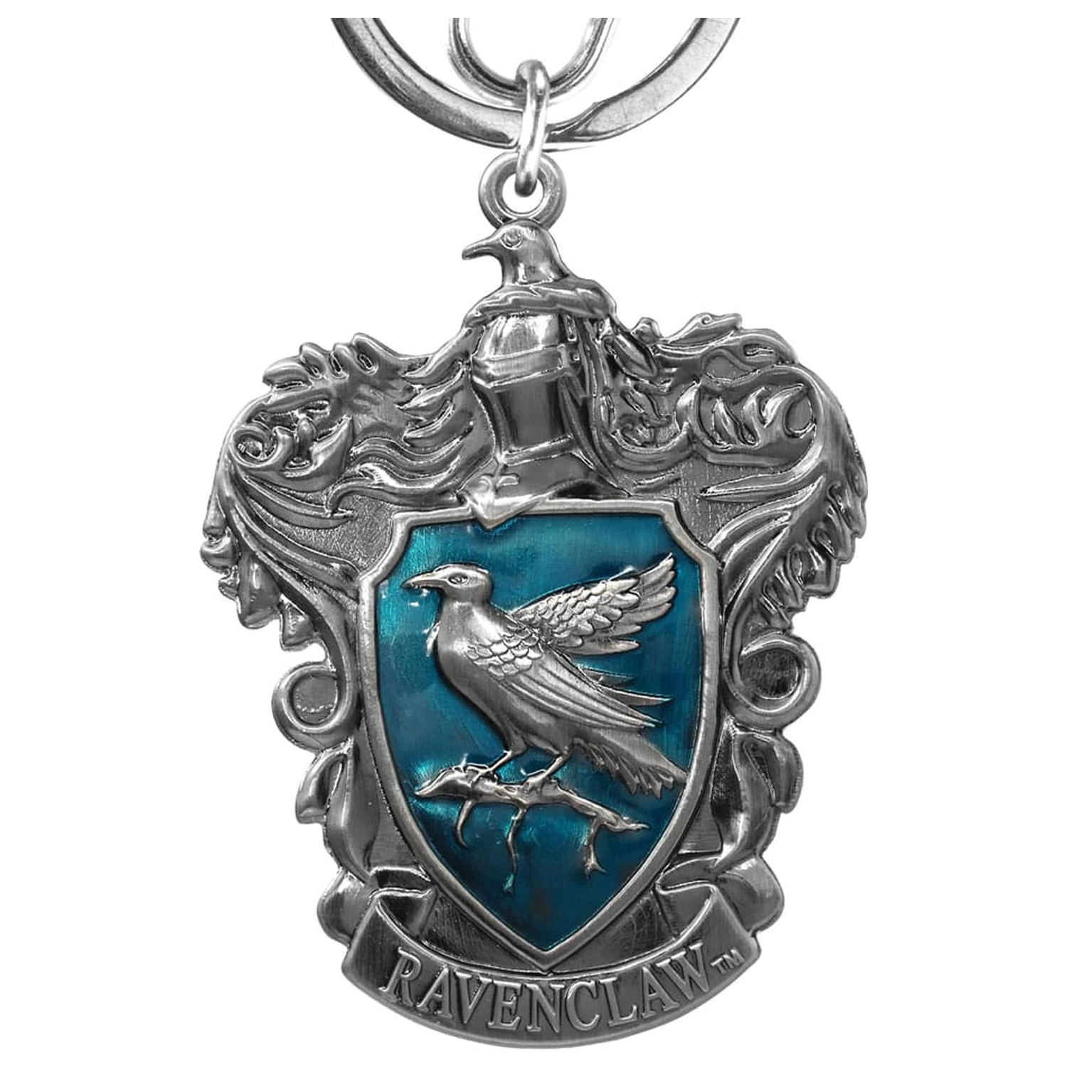 Harry Potter cínová klíčenka s erbem Havraspáru fotografii produktu