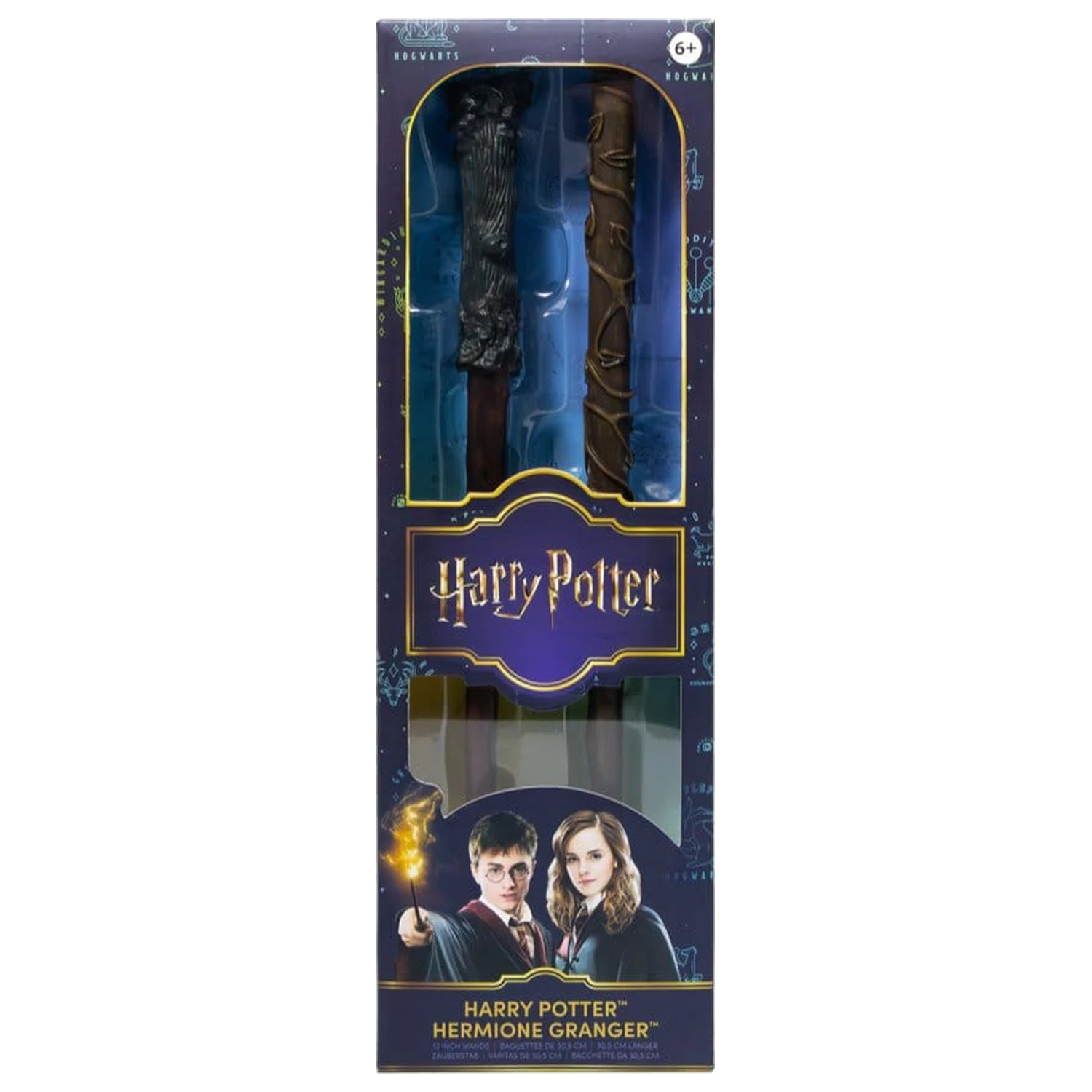 Harry Potter Roleplay replika hůlek 2-Pack Harry Potter & Hermione Granger 31 cm fotografii produktu