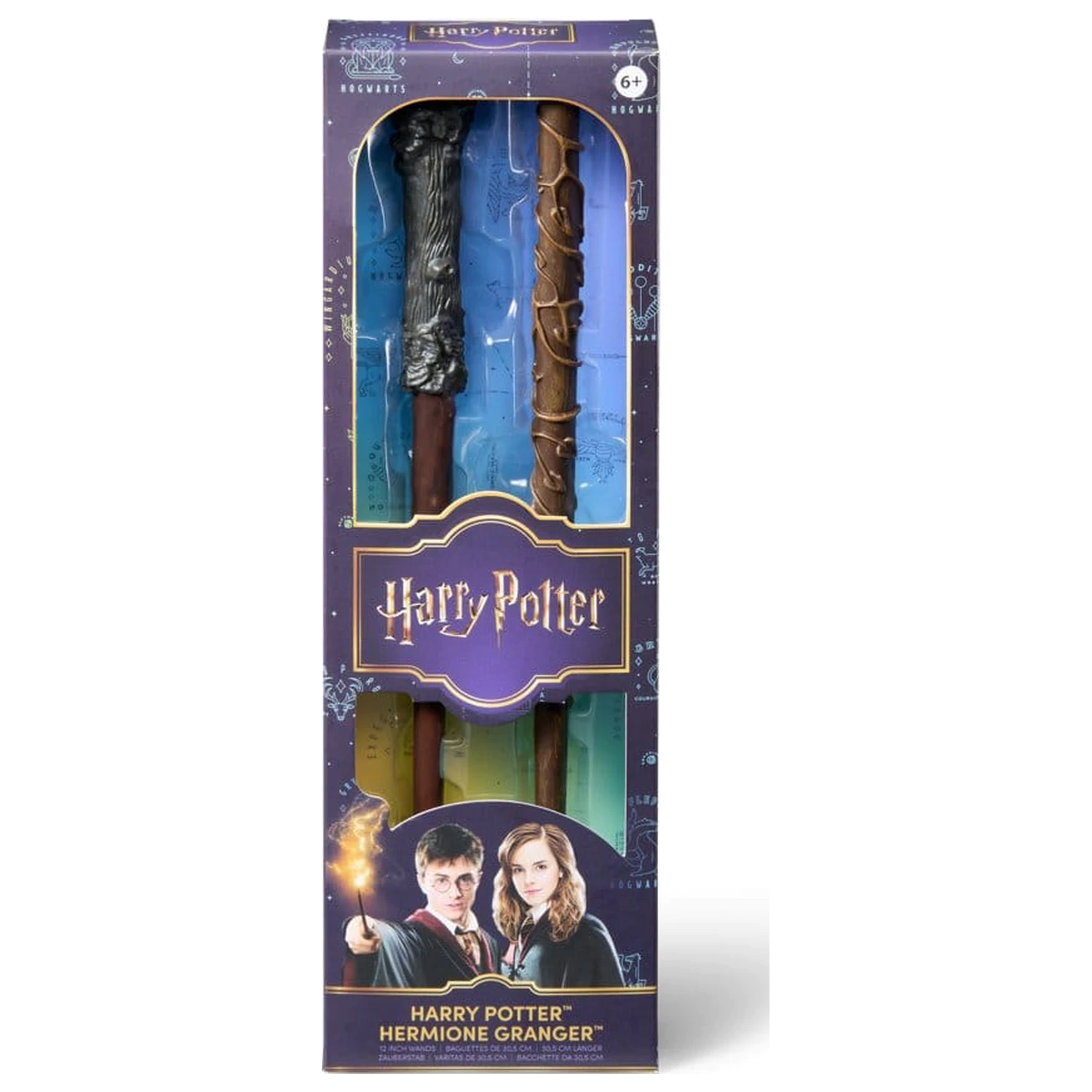 Harry Potter Roleplay replika hůlek 2-Pack Harry Potter & Hermione Granger 31 cm fotografii produktu