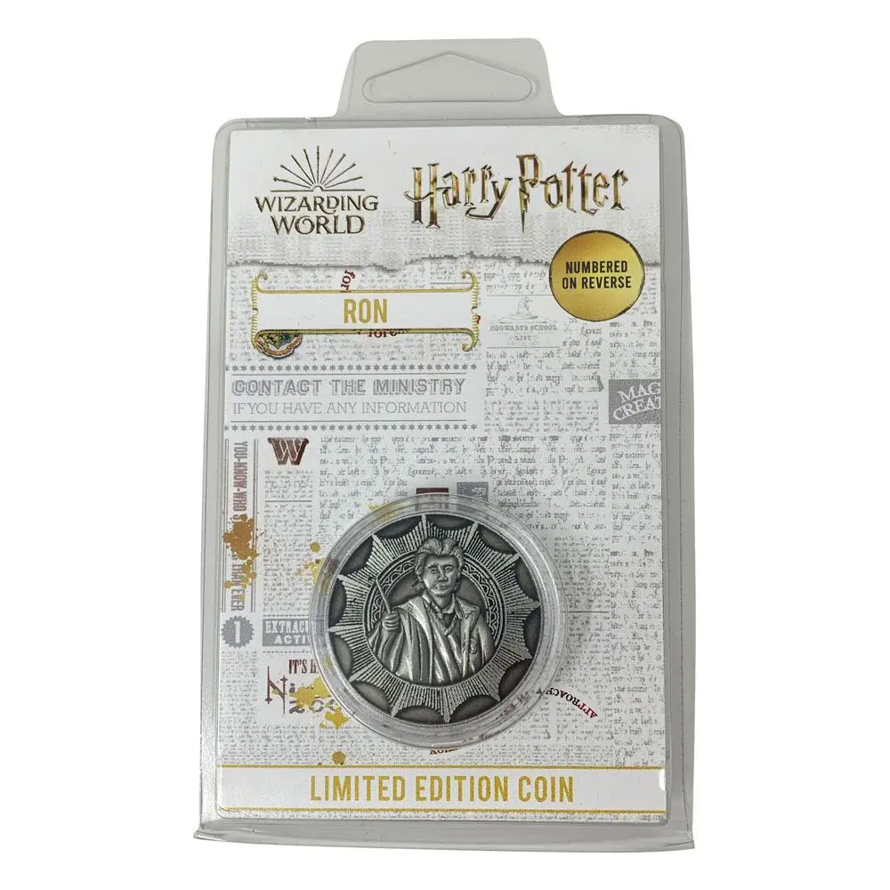 Harry Potter Sběratelská mince Ron limitovaná edice fotografii produktu