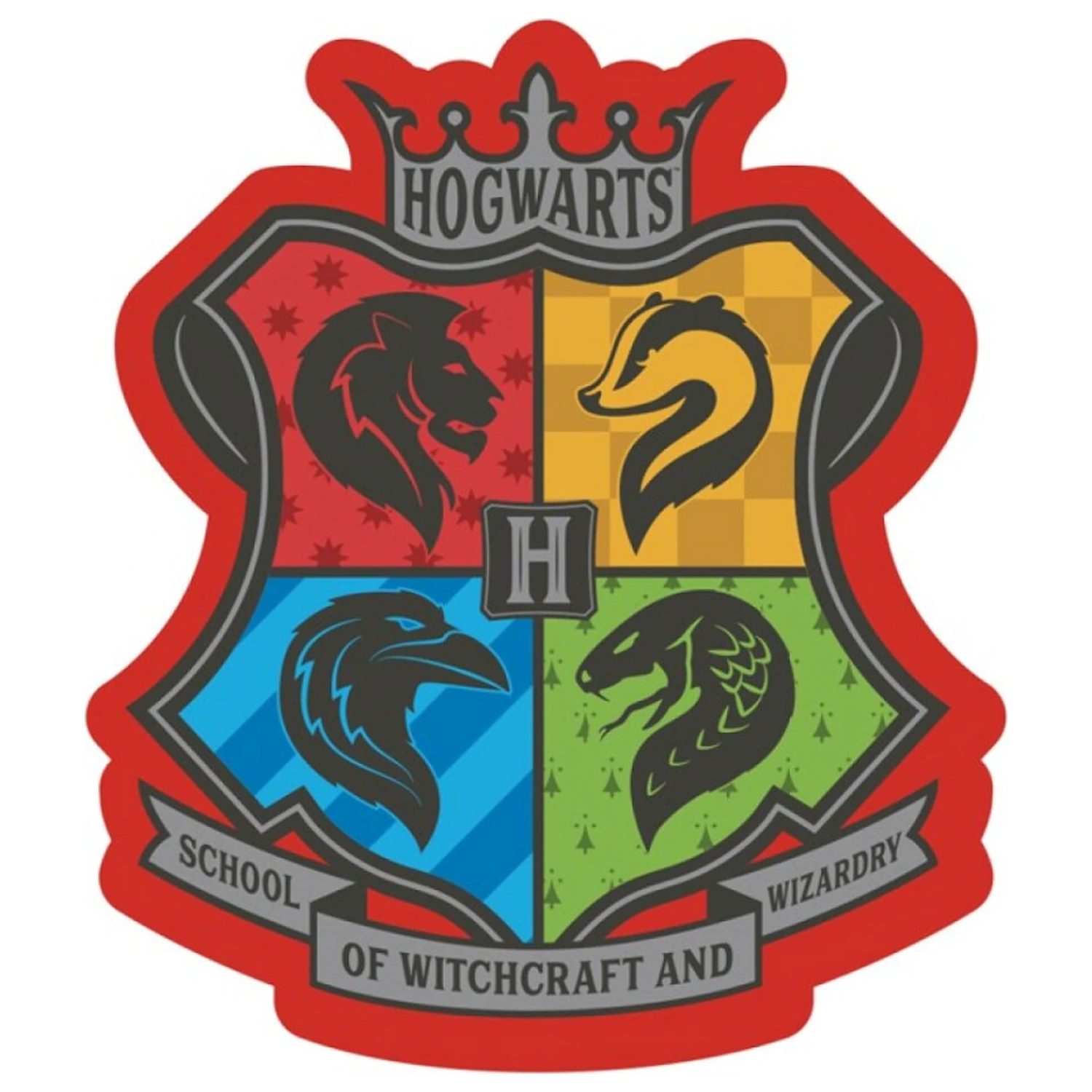 Harry Potter Hogwarts Školní Tvarovaný Polštář fotografii produktu