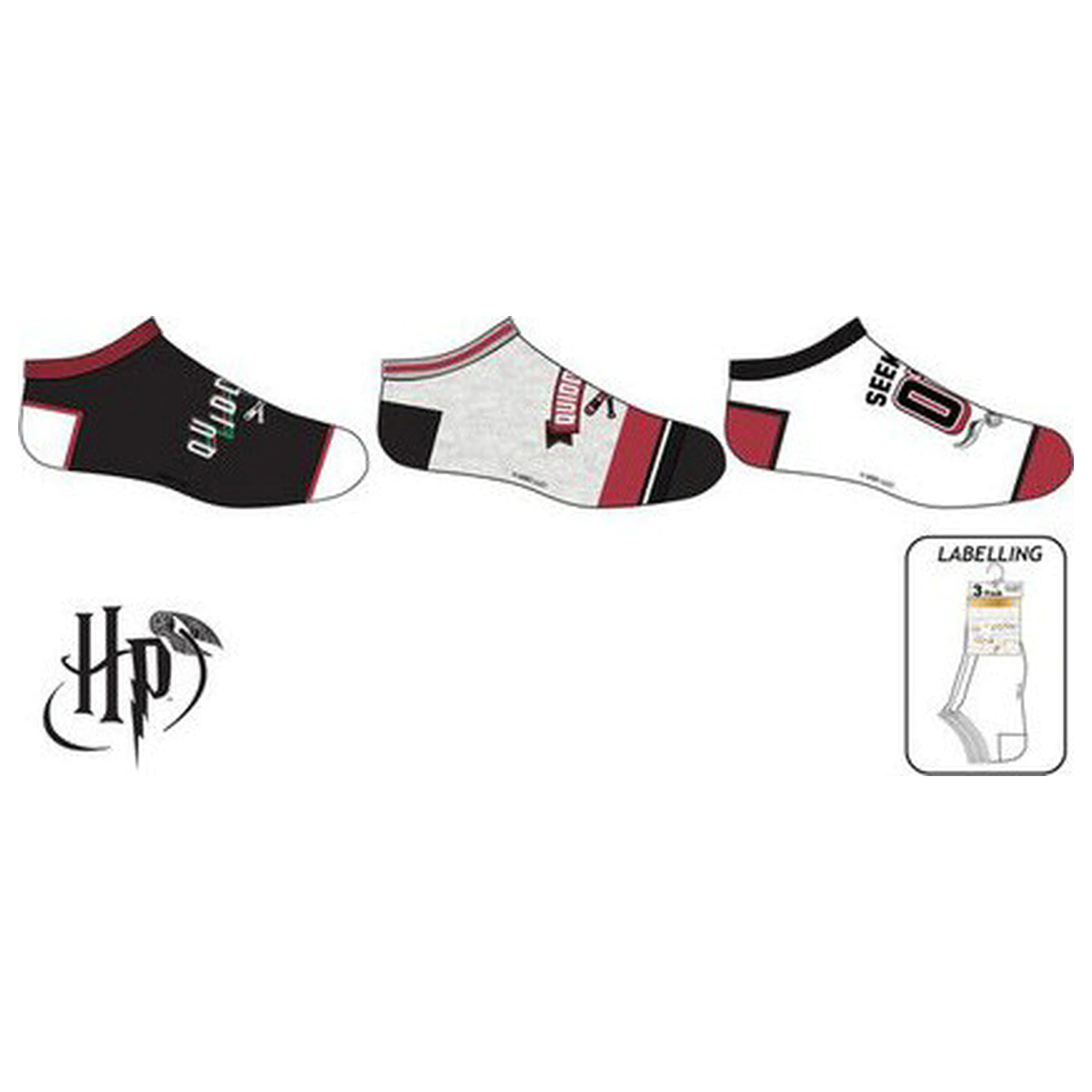 Harry Potter Seeker dětské tajné ponožky 27/30 fotografii produktu