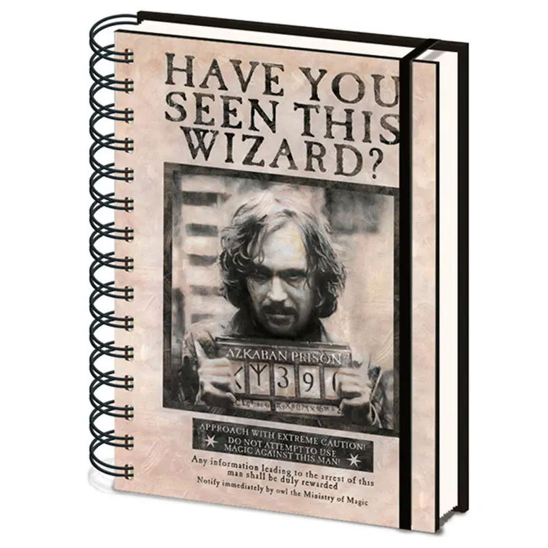 Harry Potter Zápisník A5 Wanted Sirius Black fotografii produktu