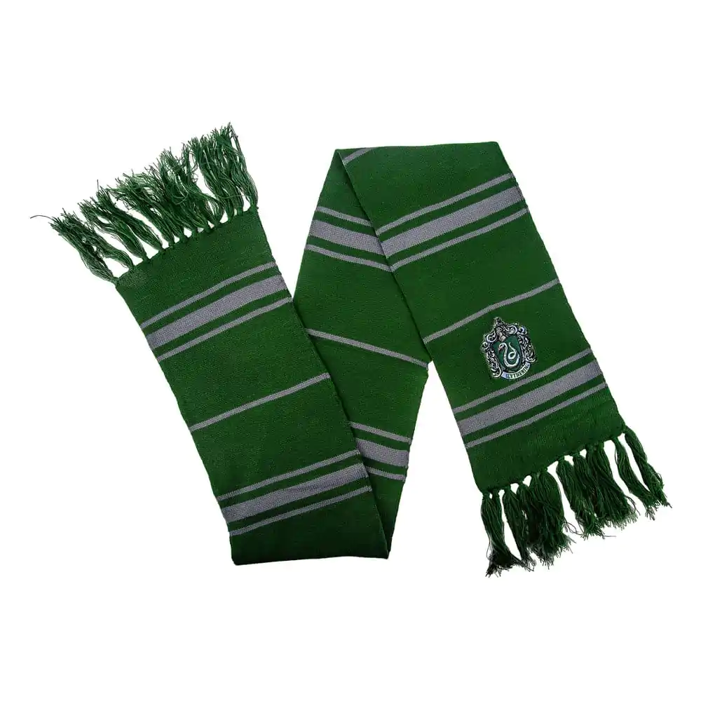 Harry Potter Scarf Slytherin Thin Stripes (Boxed) 160 cm - Šála fotografii produktu