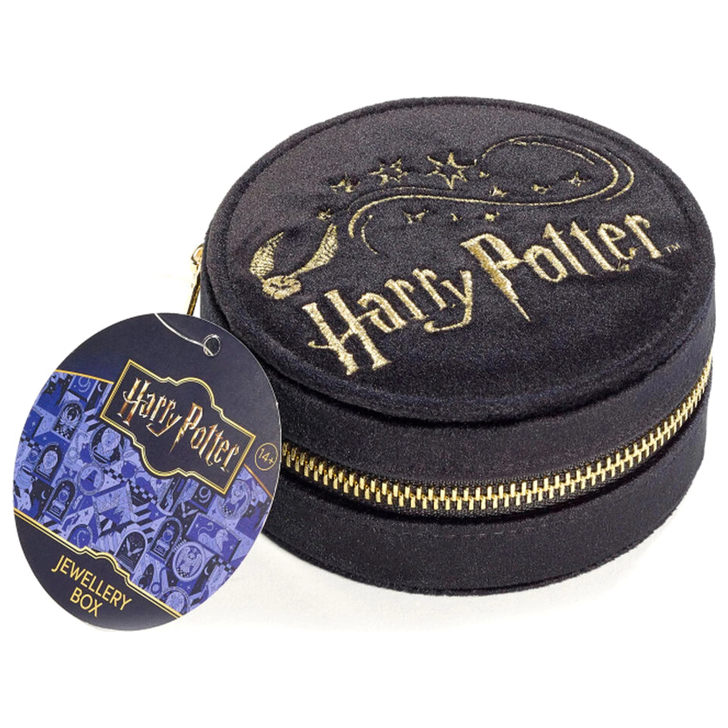 Harry Potter & Snitch sametová šperkovnice fotografii produktu