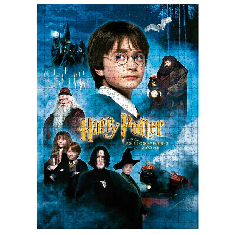 Harry Potter Jigsaw Puzzle Harry Potter and the Sorcerer's Stone Movie Poster Puzzle fotografii produktu