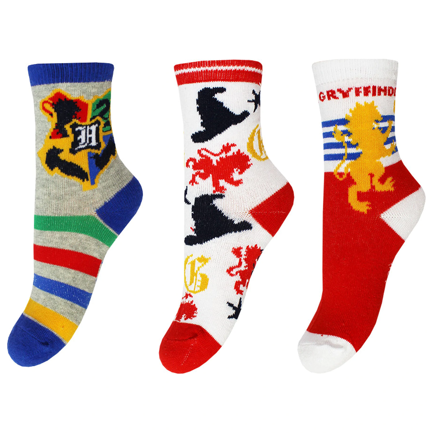 Harry Potter Sorting Hat Bílé dětské ponožky 23/26 fotografii produktu