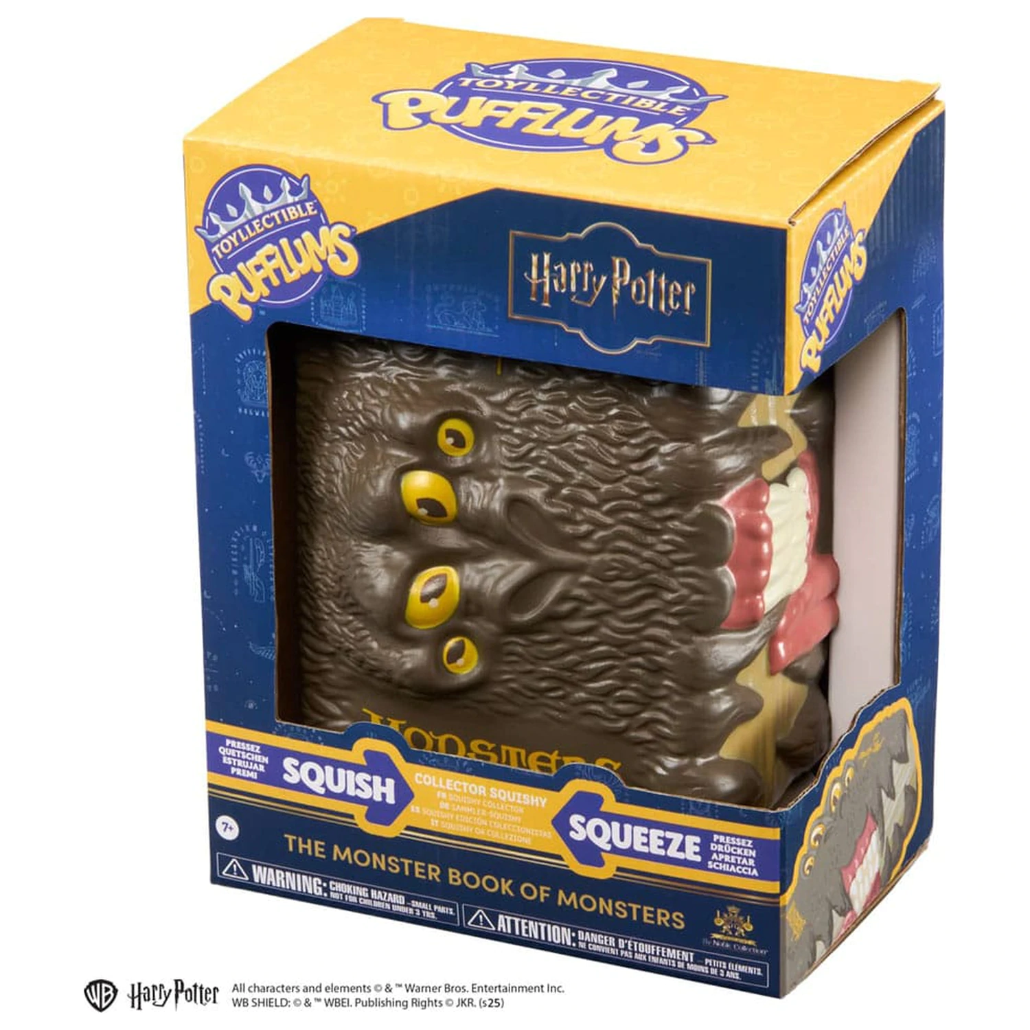Harry Potter Squishy Pufflums The Monster Book of Monsters 15 cm fotografii produktu