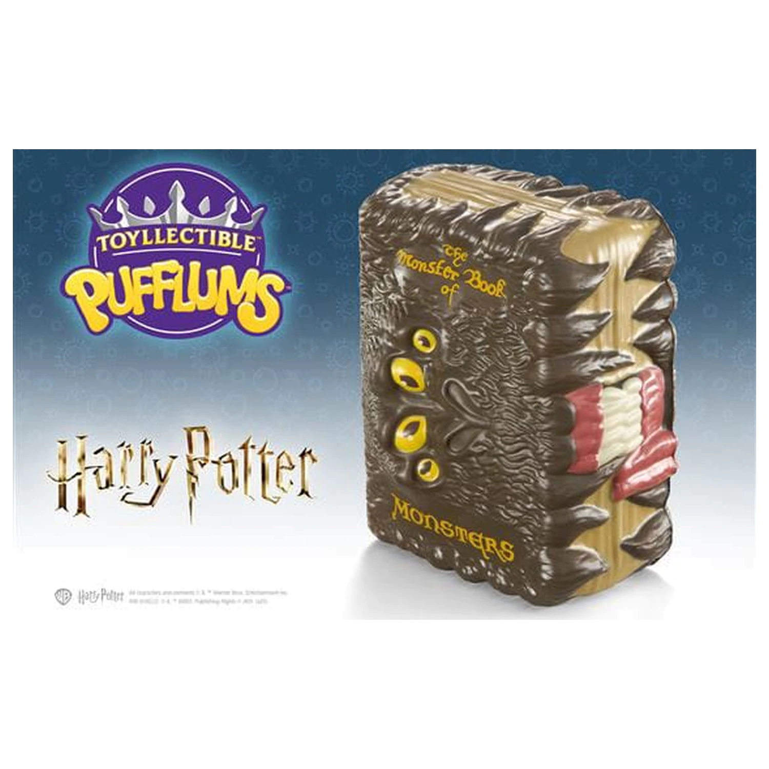 Harry Potter Squishy Pufflums The Monster Book of Monsters 15 cm fotografii produktu