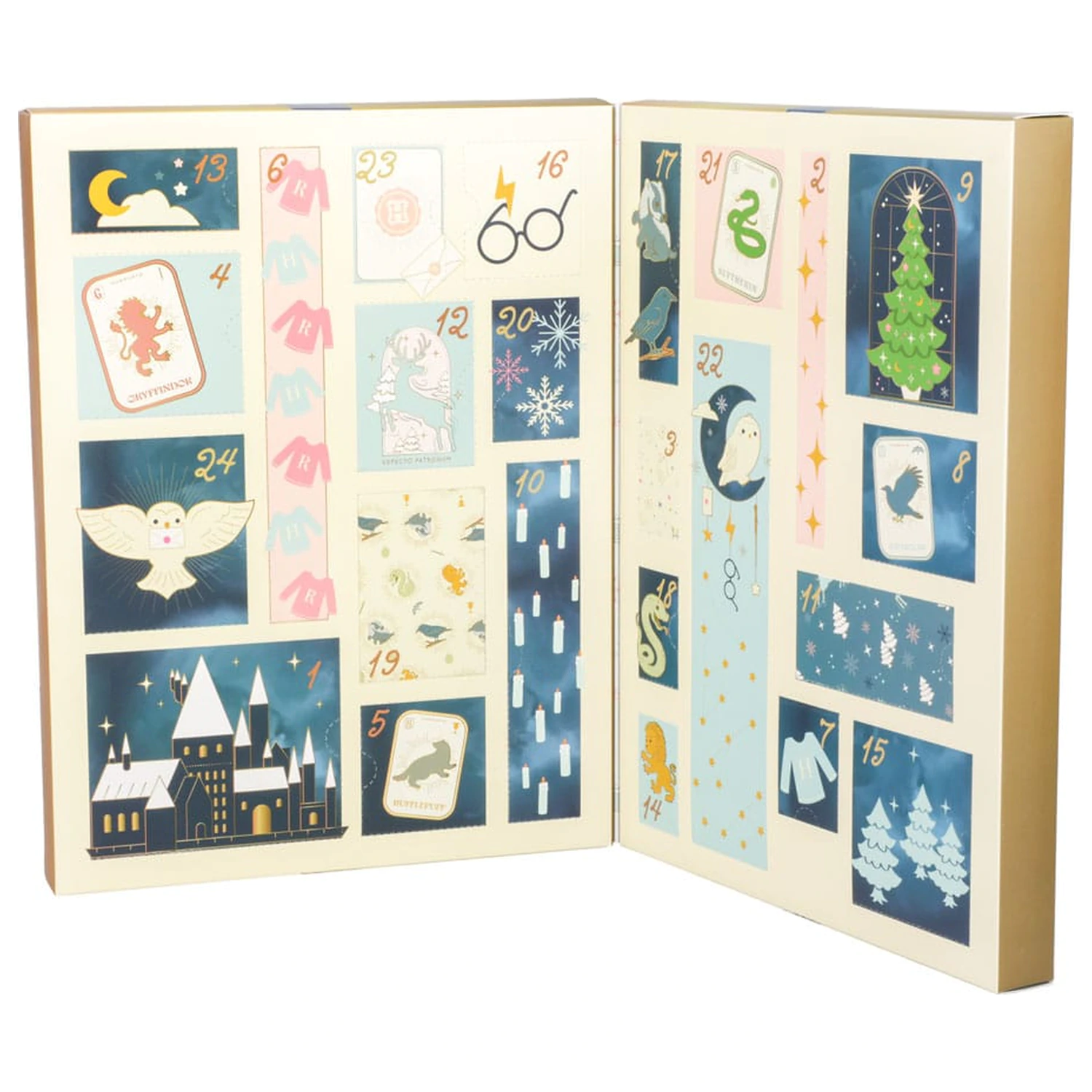 Harry Potter Adventní kalendář Stationery 24 Day Hogwarts fotografii produktu