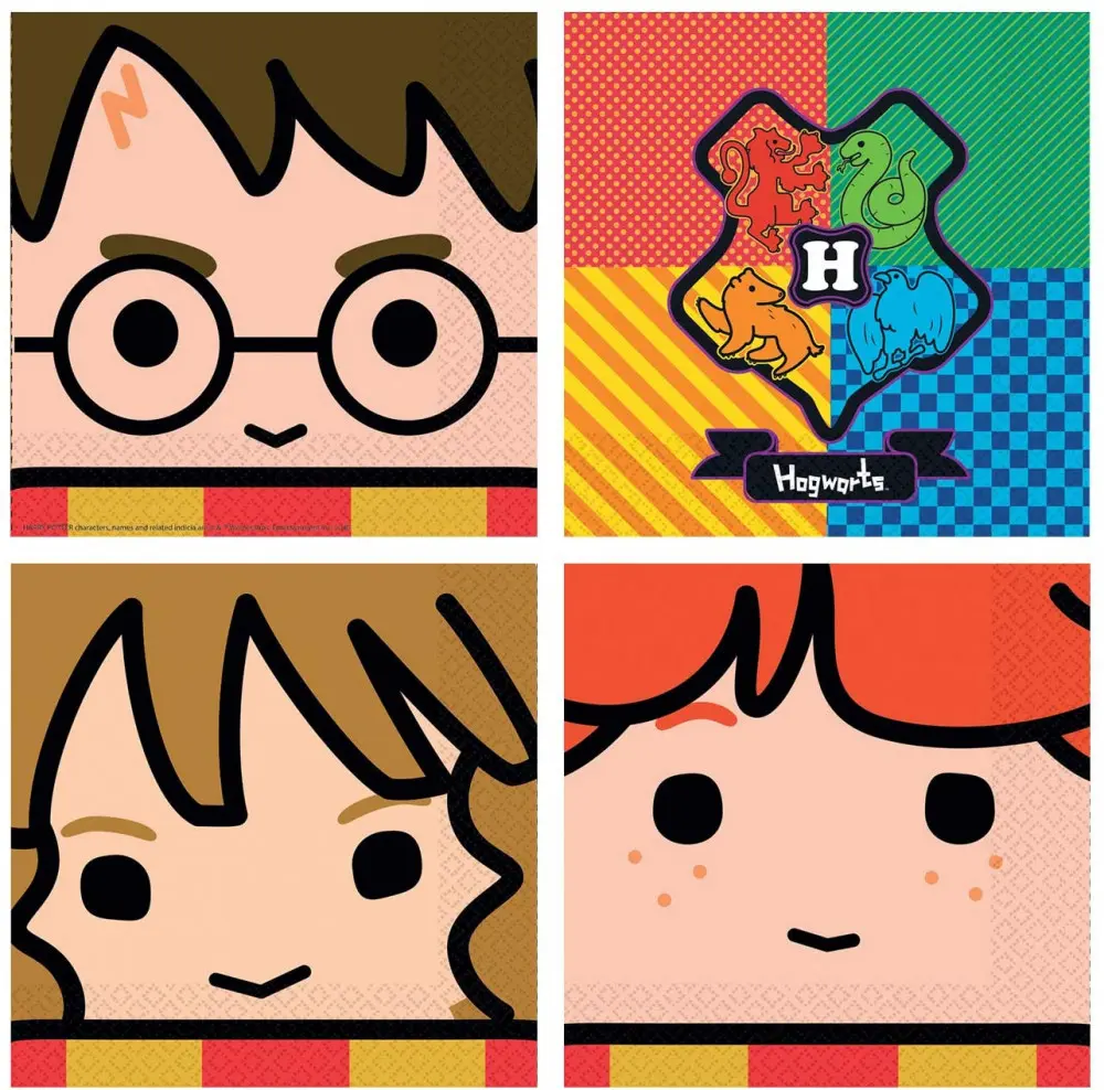 Harry Potter Ubrousky, 16 ks, 33*33 cm fotografii produktu