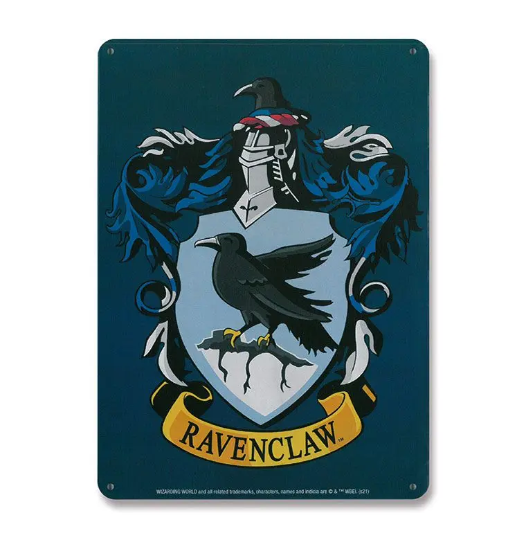 Harry Potter Plechová cedule Ravenclaw 15 x 21 cm fotografii produktu