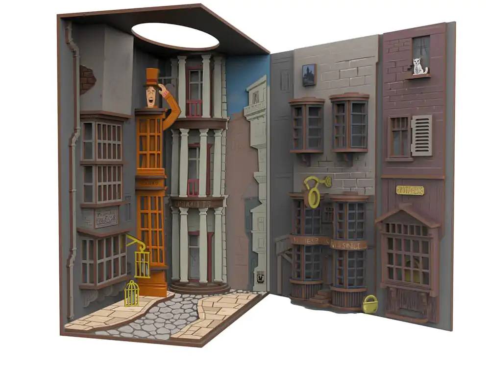 Harry Potter Tiny Adventures Book Nook Mini Diorama Diagon Alley 23 cm fotografii produktu