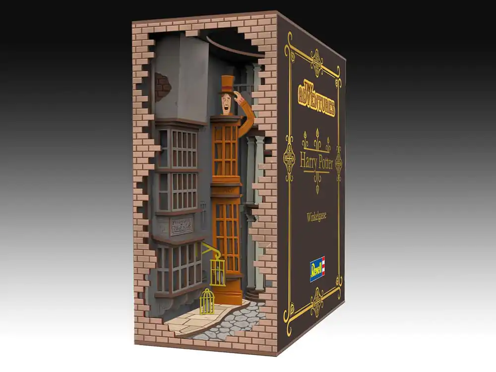 Harry Potter Tiny Adventures Book Nook Mini Diorama Diagon Alley 23 cm fotografii produktu