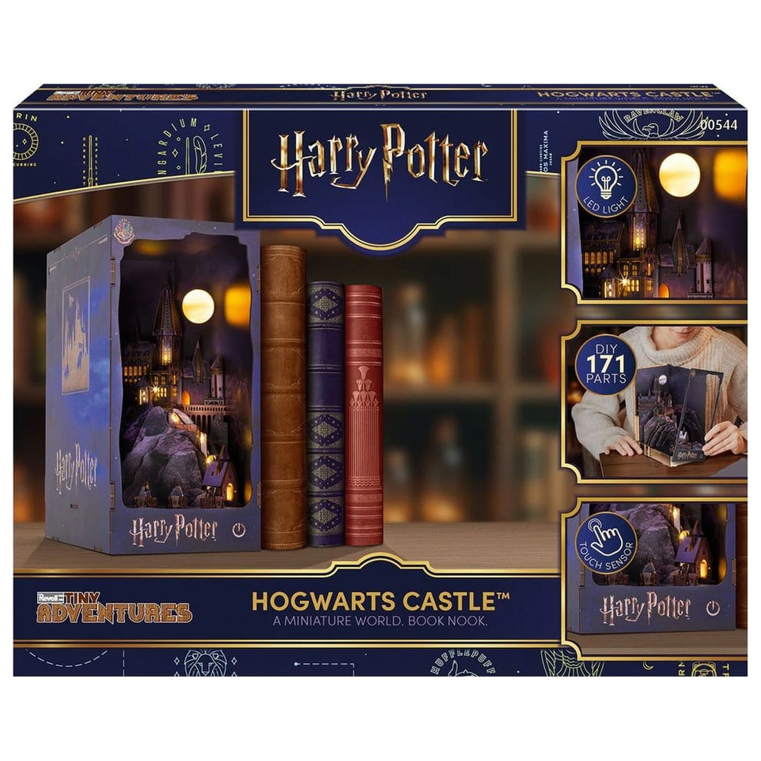 Harry Potter Tiny Adventures Knižní Koutek Mini Diorama Bradavický Hrad 18 cm fotografii produktu