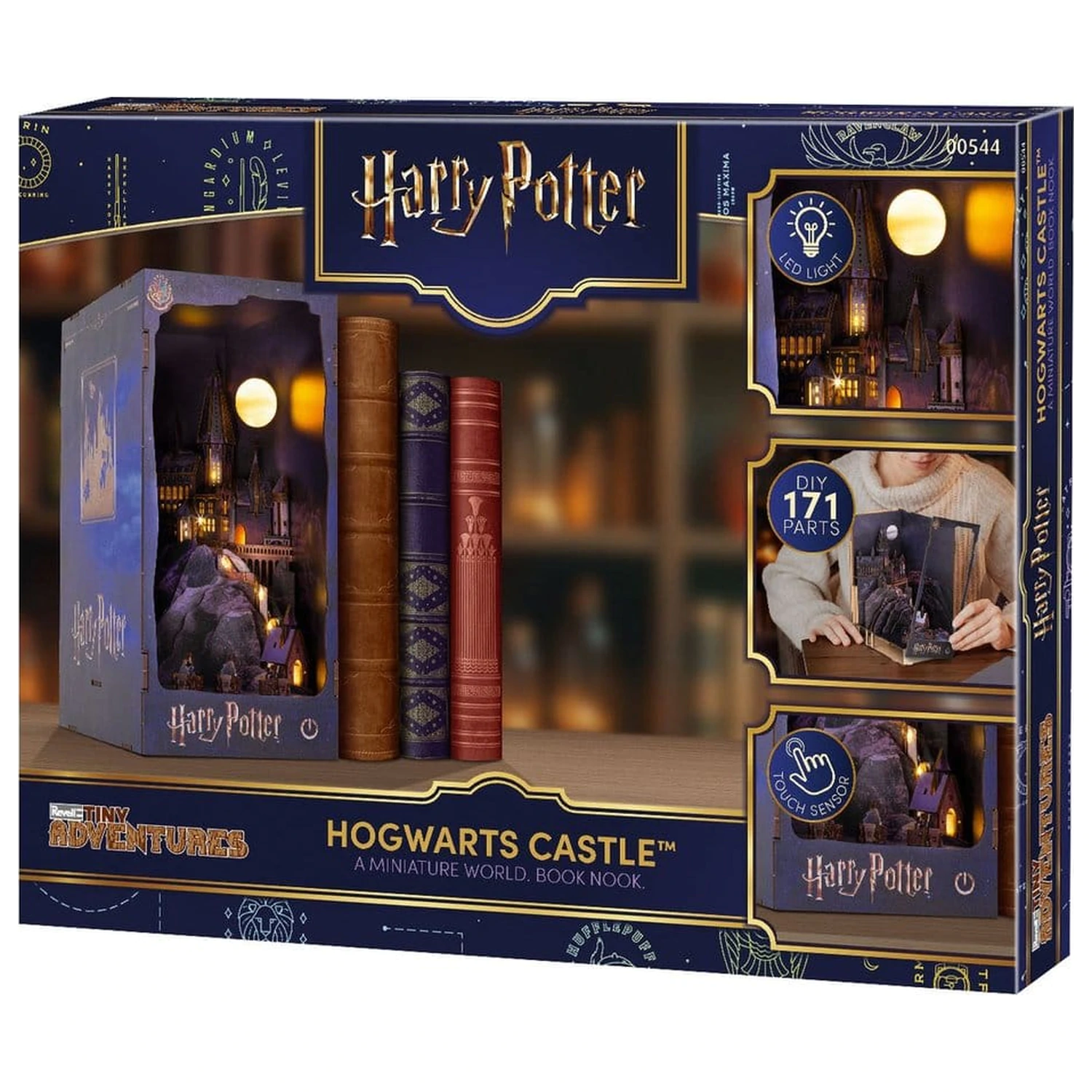 Harry Potter Tiny Adventures Knižní Koutek Mini Diorama Bradavický Hrad 18 cm fotografii produktu