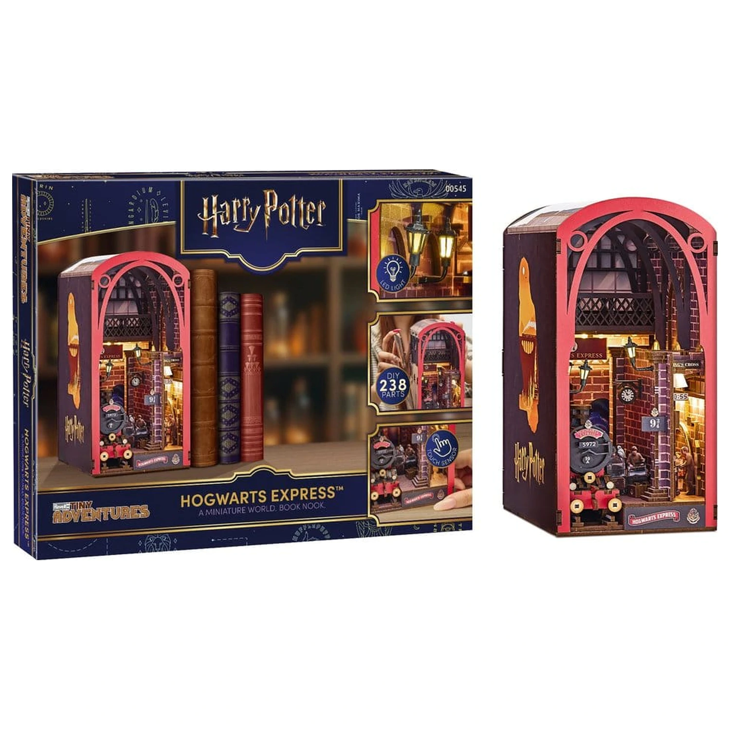 Harry Potter Tiny Adventures Knižní Koutek Mini Dioráma Hogwarts Express 18 cm fotografii produktu