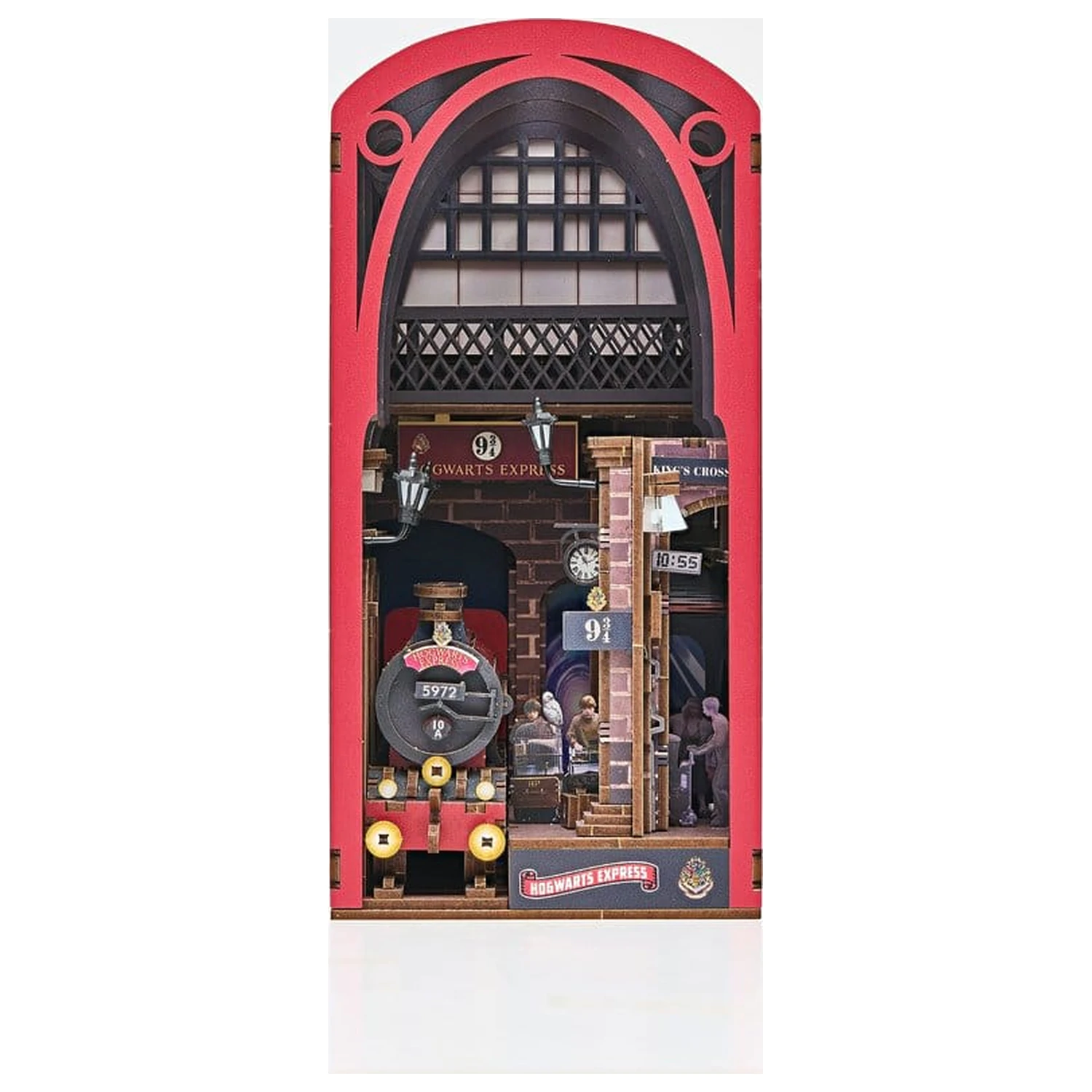 Harry Potter Tiny Adventures Knižní Koutek Mini Dioráma Hogwarts Express 18 cm fotografii produktu