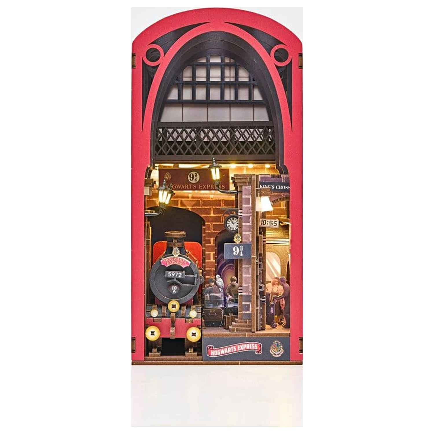 Harry Potter Tiny Adventures Knižní Koutek Mini Dioráma Hogwarts Express 18 cm fotografii produktu