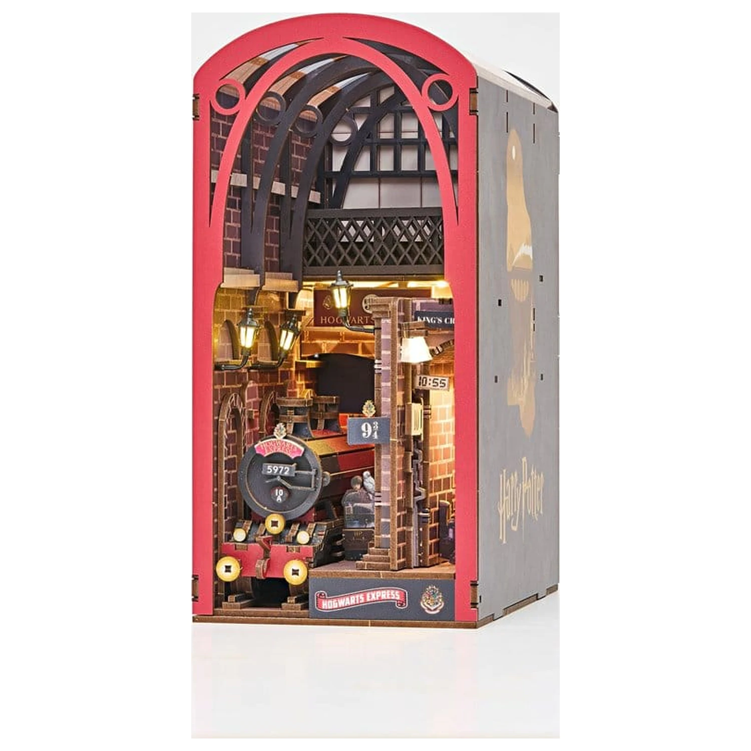 Harry Potter Tiny Adventures Knižní Koutek Mini Dioráma Hogwarts Express 18 cm fotografii produktu