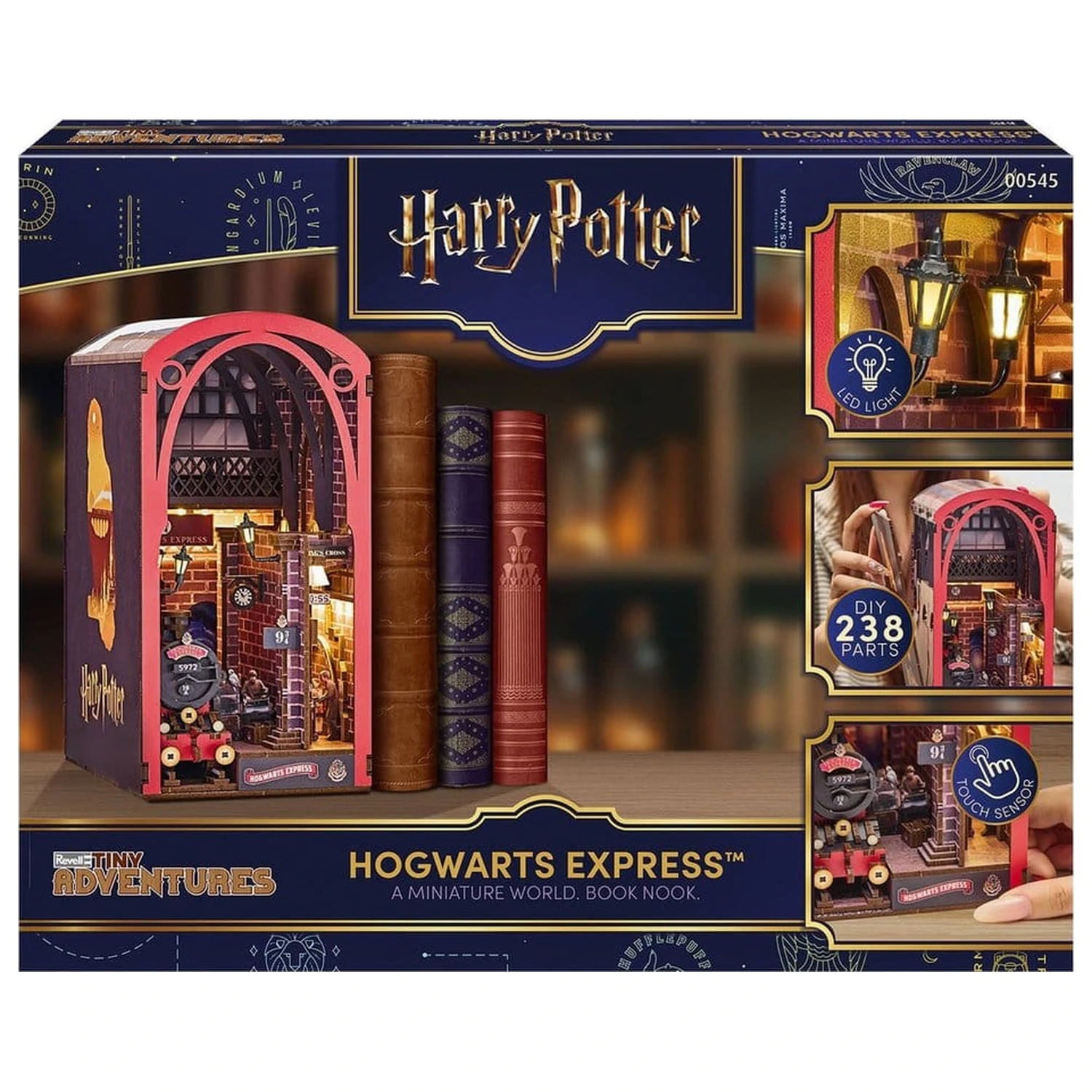 Harry Potter Tiny Adventures Knižní Koutek Mini Dioráma Hogwarts Express 18 cm fotografii produktu