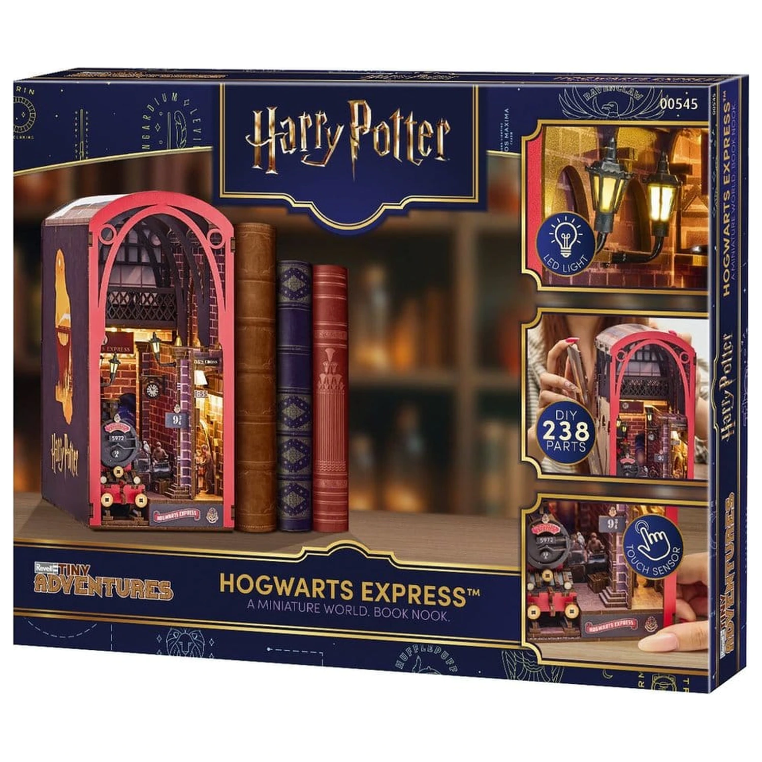 Harry Potter Tiny Adventures Knižní Koutek Mini Dioráma Hogwarts Express 18 cm fotografii produktu