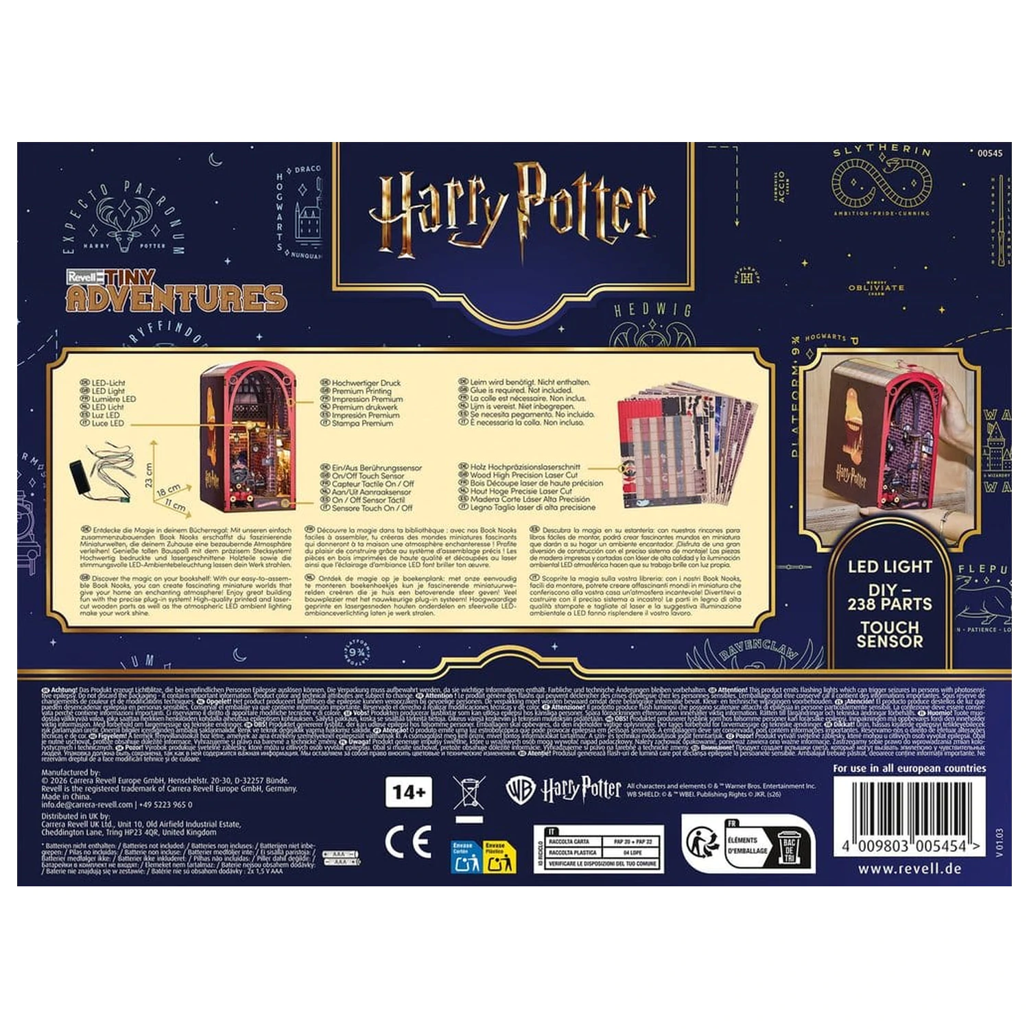 Harry Potter Tiny Adventures Knižní Koutek Mini Dioráma Hogwarts Express 18 cm fotografii produktu