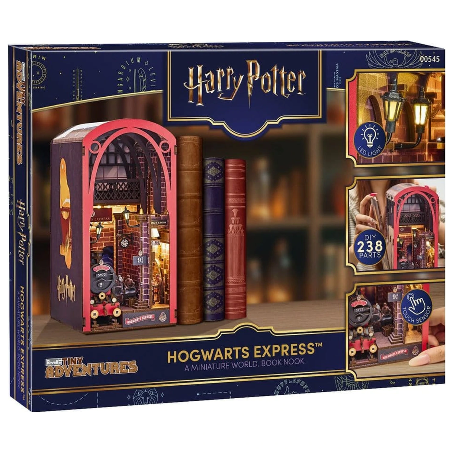 Harry Potter Tiny Adventures Knižní Koutek Mini Dioráma Hogwarts Express 18 cm fotografii produktu