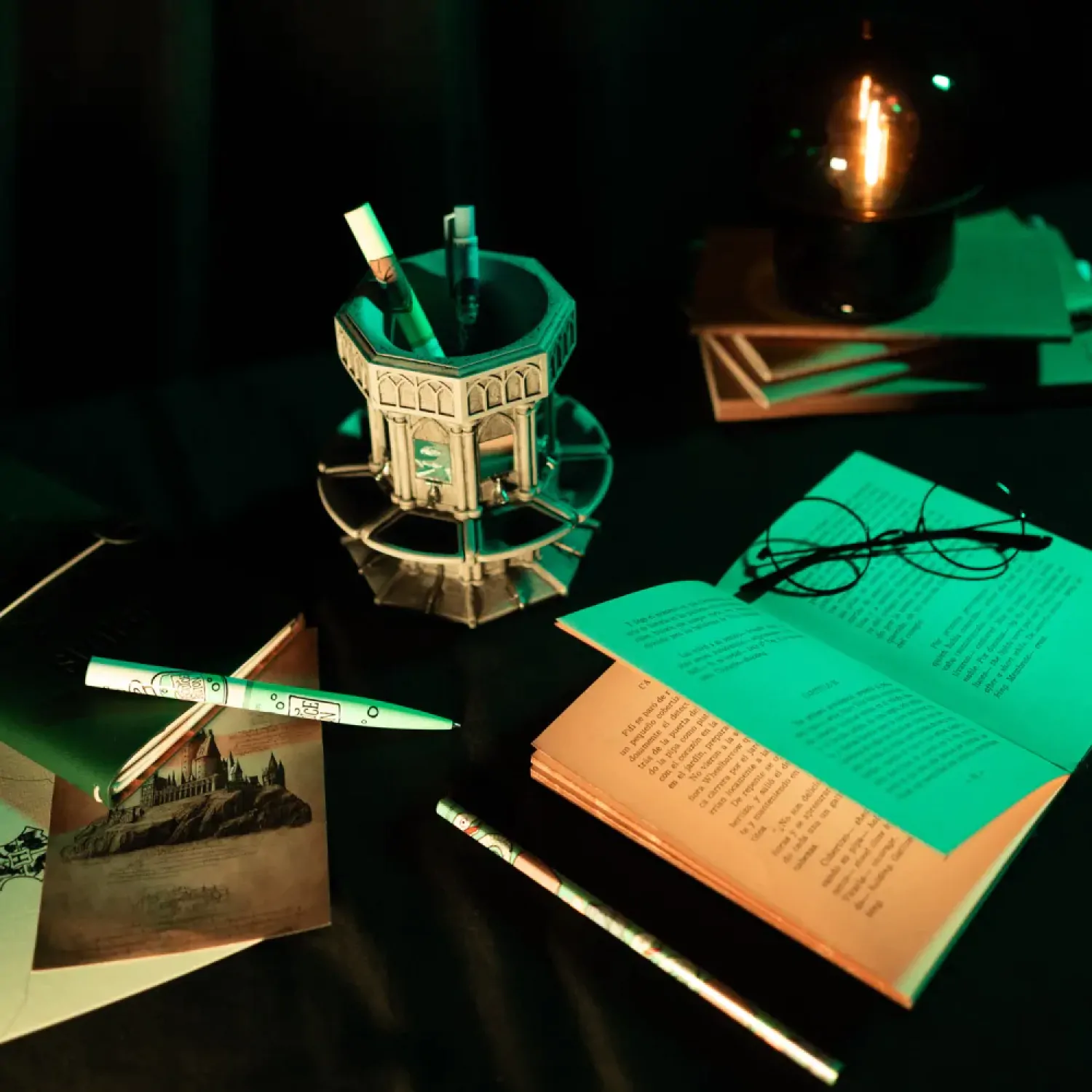 Harry Potter Držáky na tužky + tužky fotografii produktu