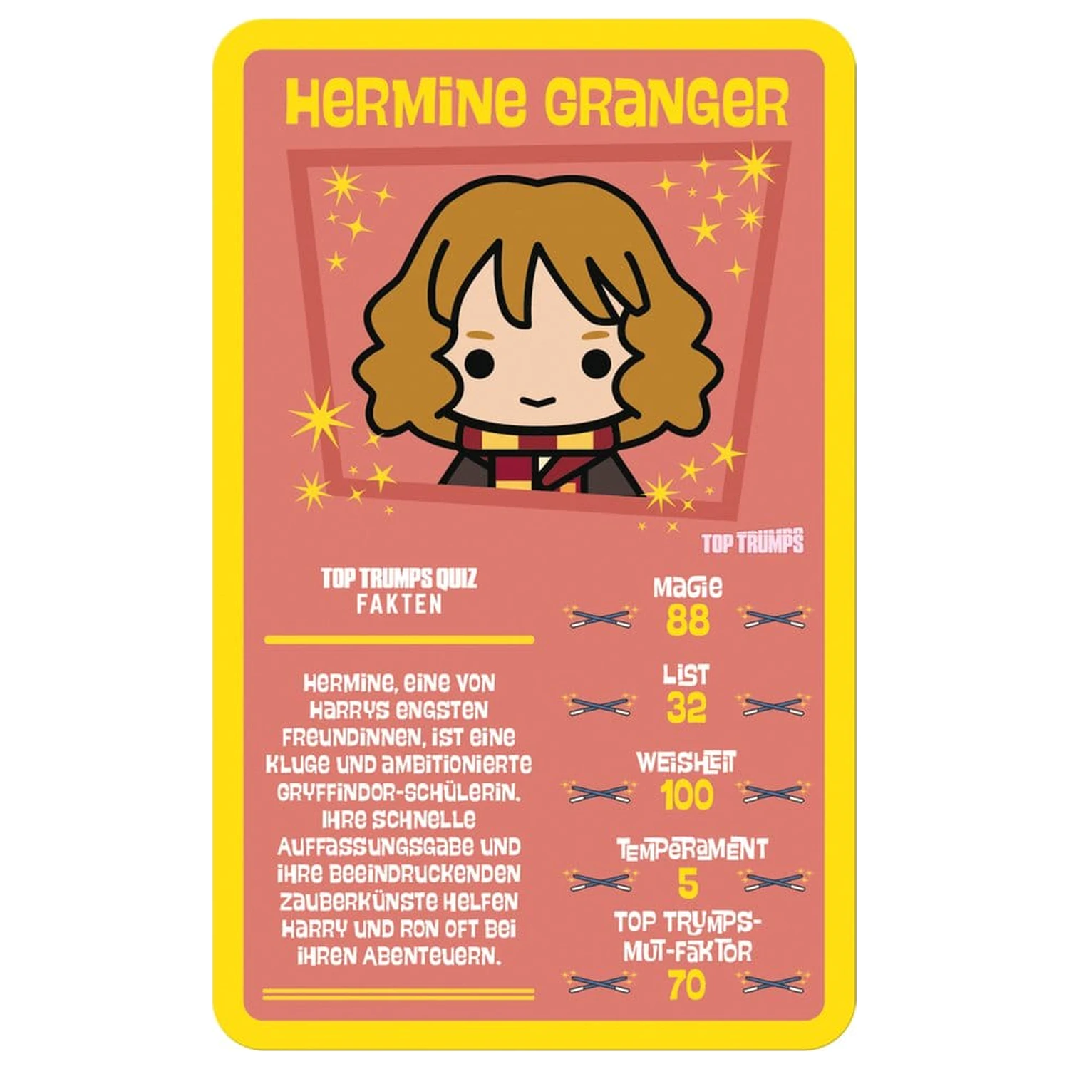 Karetní hra Harry Potter Top Trumps Chibi Style *německá verze* fotografii produktu