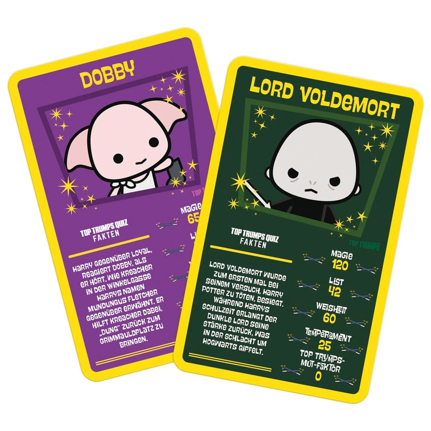 Karetní hra Harry Potter Top Trumps Chibi Style *německá verze* fotografii produktu