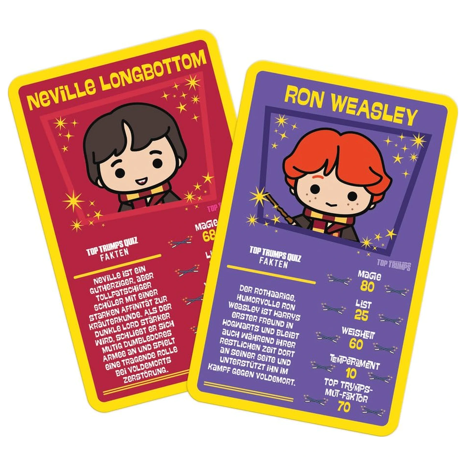 Karetní hra Harry Potter Top Trumps Chibi Style *německá verze* fotografii produktu
