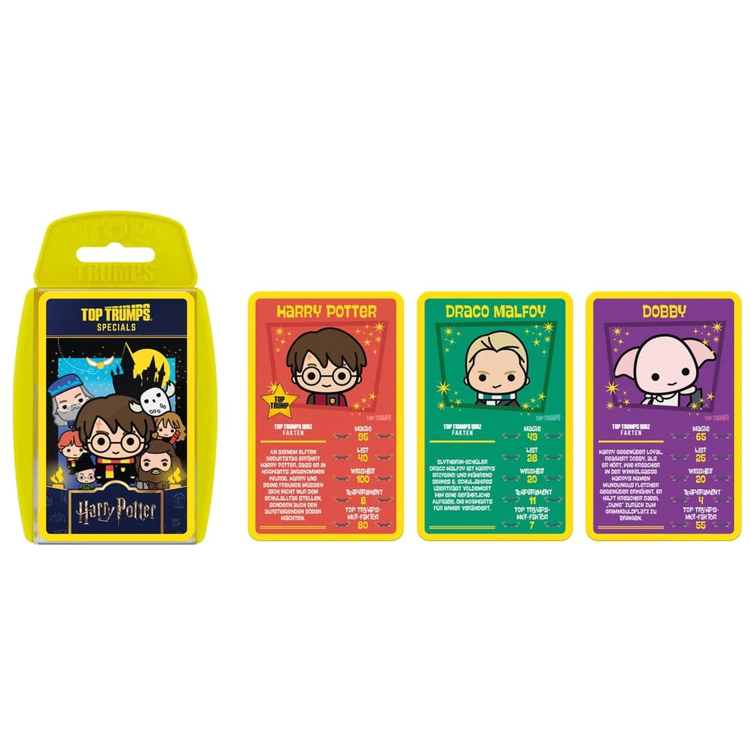 Karetní hra Harry Potter Top Trumps Chibi Style *německá verze* fotografii produktu