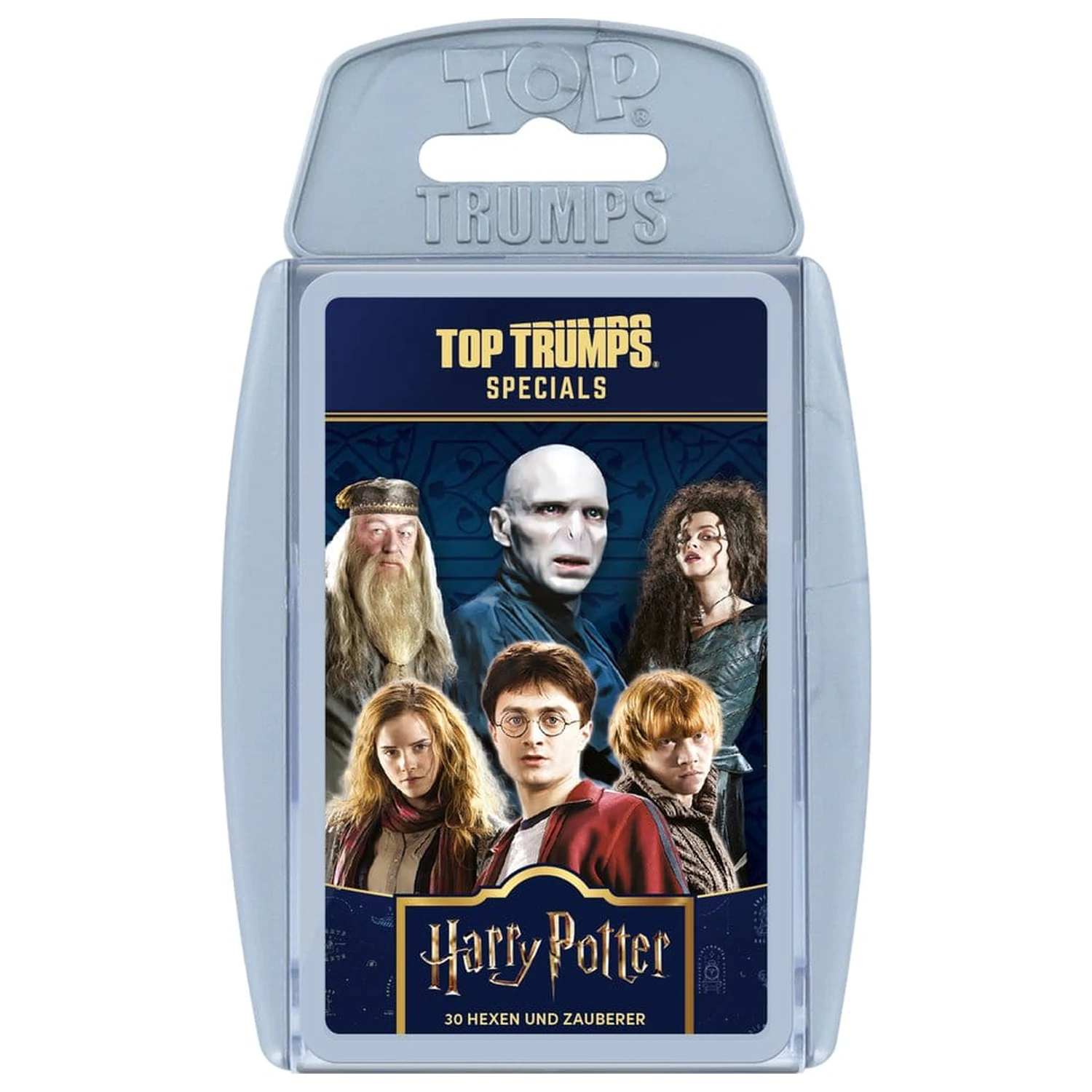Harry Potter Card Game Top Trumps Witches and Wizards Nová Verze *German Version* fotografii produktu
