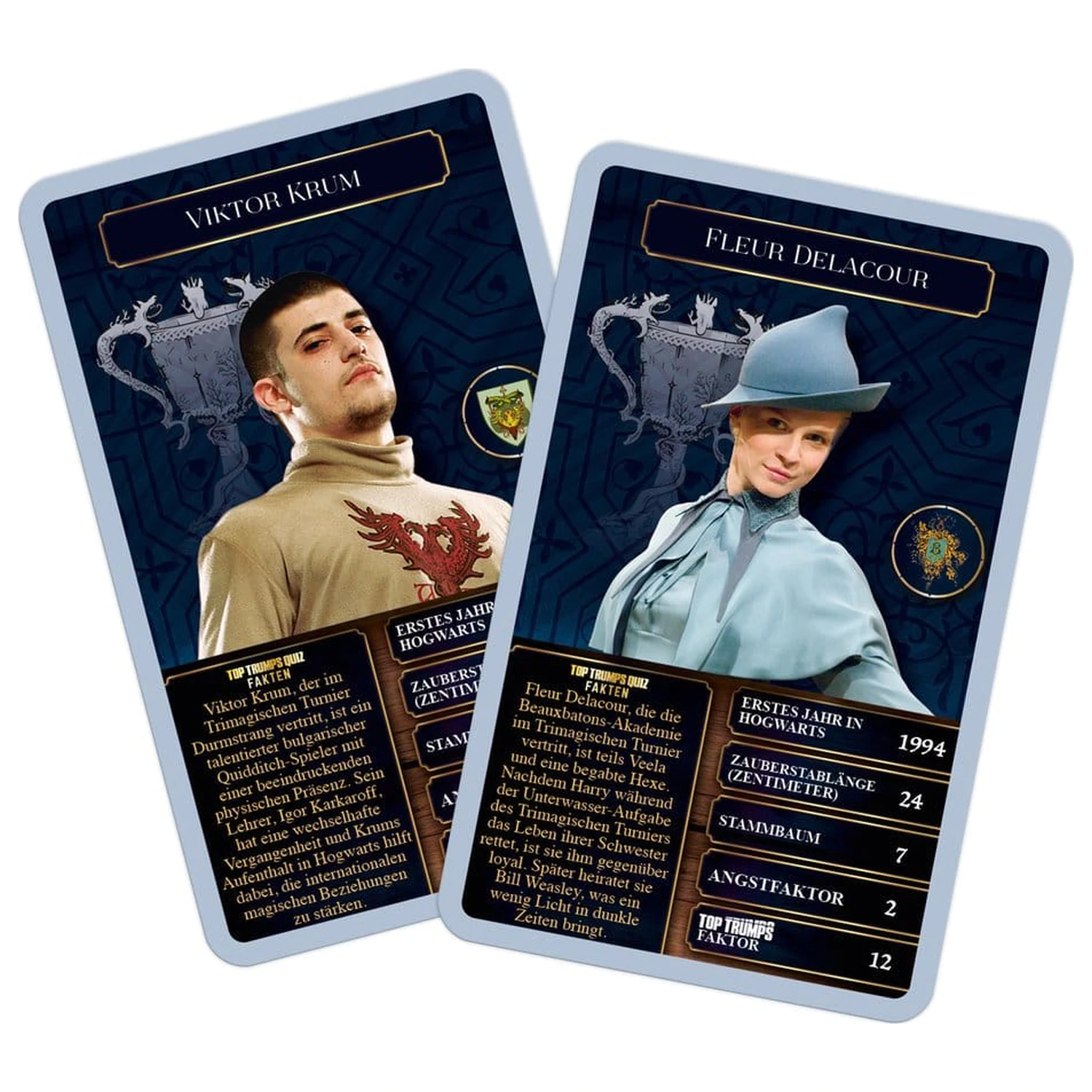 Harry Potter Card Game Top Trumps Witches and Wizards Nová Verze *German Version* fotografii produktu