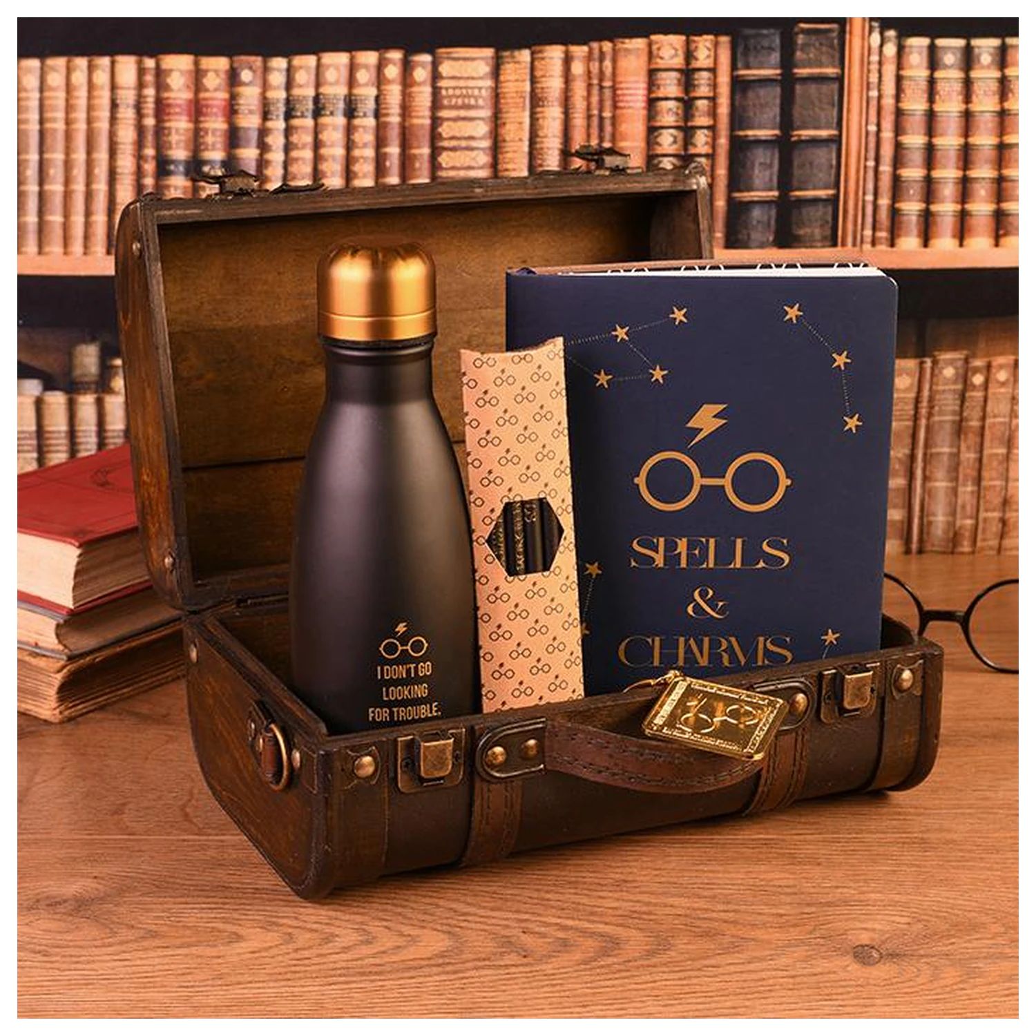 Harry Potter Prémiový kufr Dárková sada Trouble Finds Me fotografii produktu