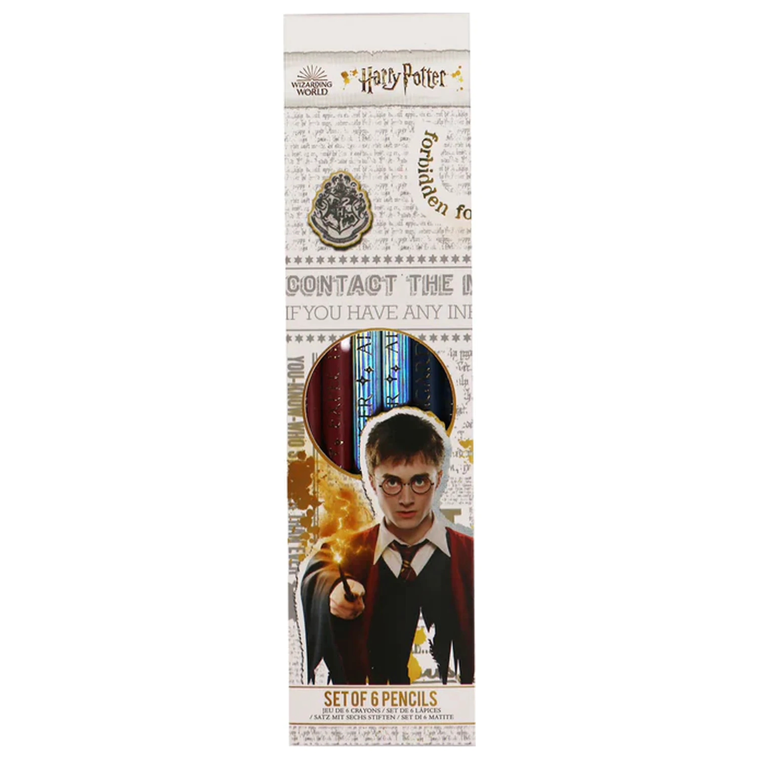 Harry Potter Wands Sada 6 tužek fotografii produktu