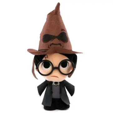 Harry Potter Super Cute plyšová figurka Harry s Moudrým kloboukem 18 cm fotografii produktu