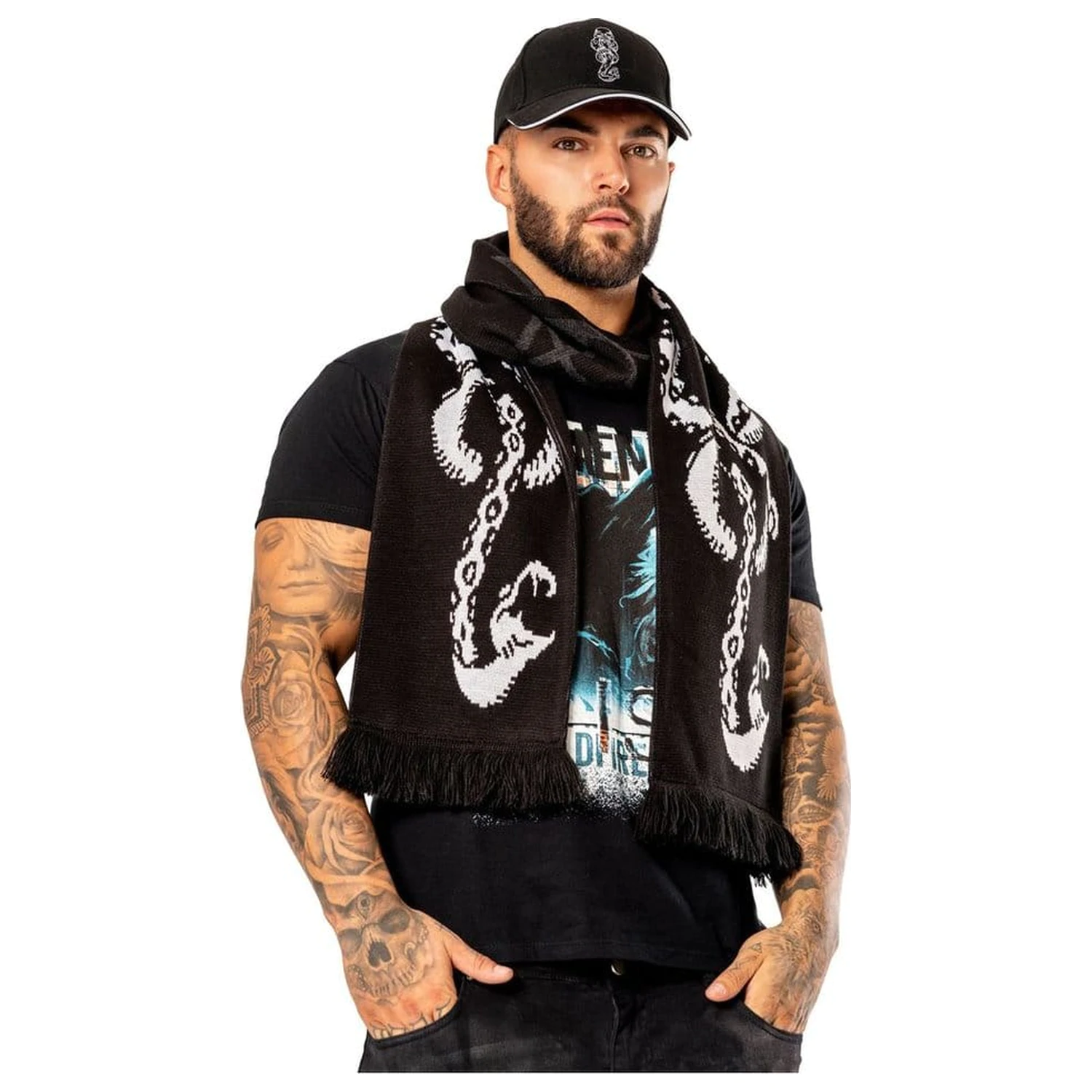 Harry Potter Šála Dark Arts Spell dlouhá Black fotografii produktu