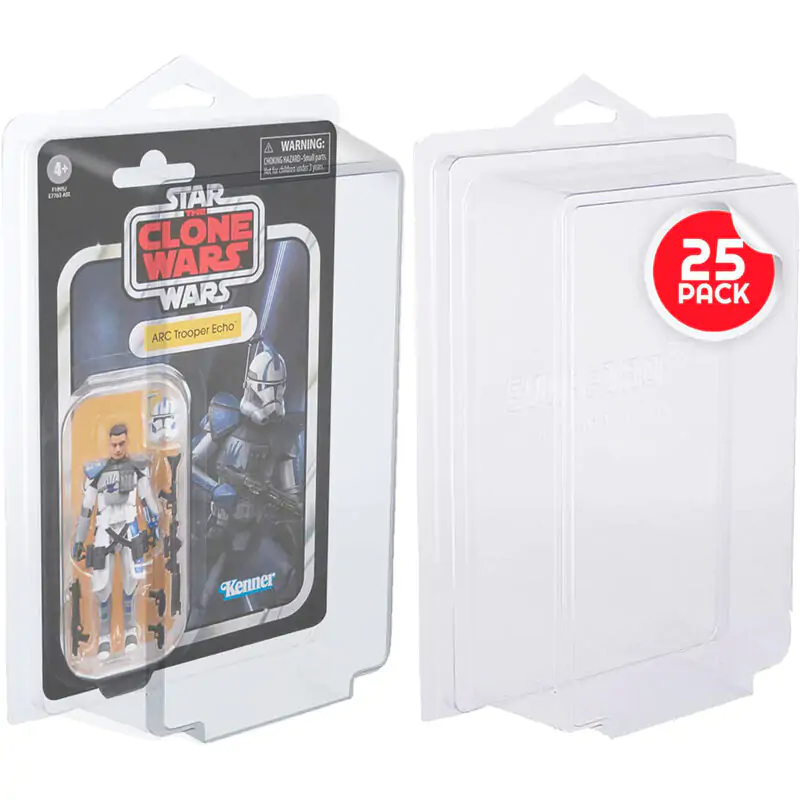 Star Wars & GI Joe 3.75” Balení karet s figurkami, 25 chráničů fotografii produktu