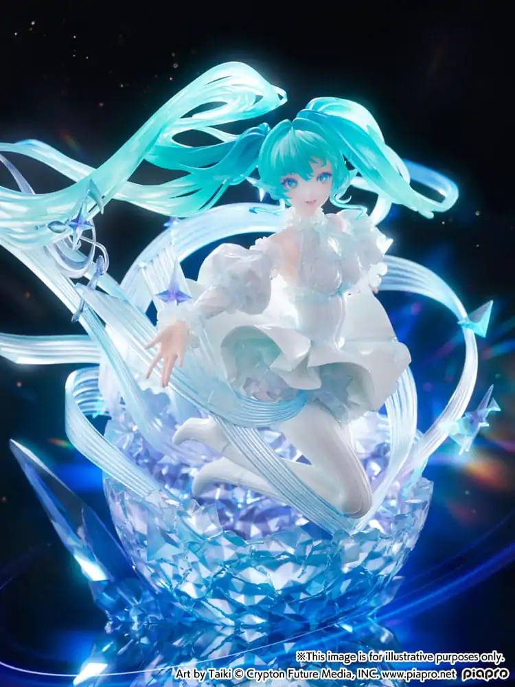 Hatsune Miku PVC Socha 1/7 Hatsune Miku - Crystal Dress Ver. 22 cm fotografii produktu
