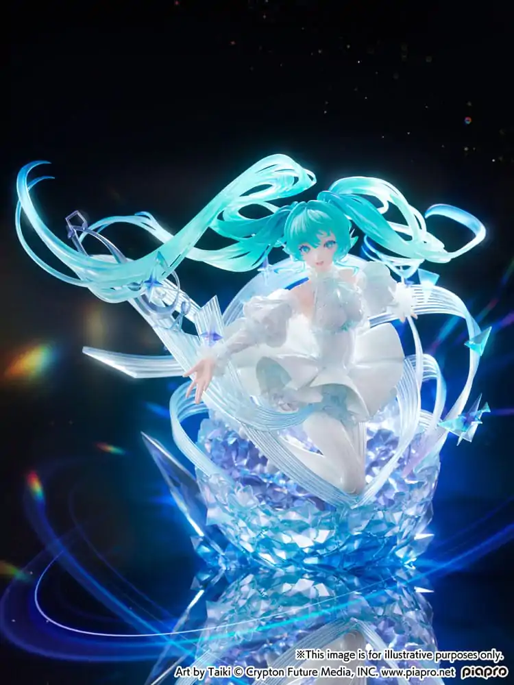 Hatsune Miku PVC Socha 1/7 Hatsune Miku - Crystal Dress Ver. 22 cm fotografii produktu