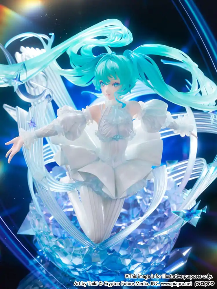 Hatsune Miku PVC Socha 1/7 Hatsune Miku - Crystal Dress Ver. 22 cm fotografii produktu