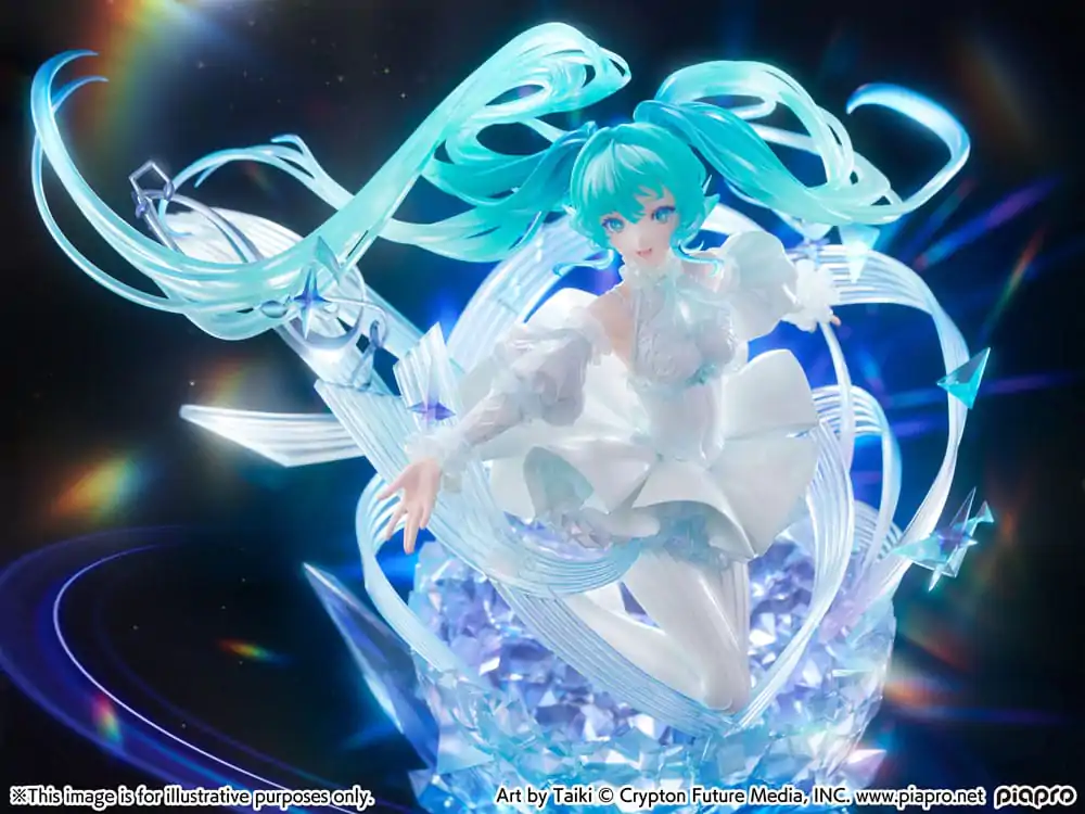 Hatsune Miku PVC Socha 1/7 Hatsune Miku - Crystal Dress Ver. 22 cm fotografii produktu
