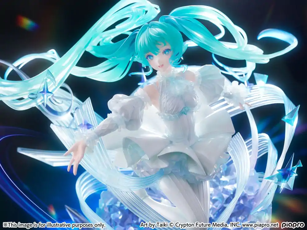 Hatsune Miku PVC Socha 1/7 Hatsune Miku - Crystal Dress Ver. 22 cm fotografii produktu