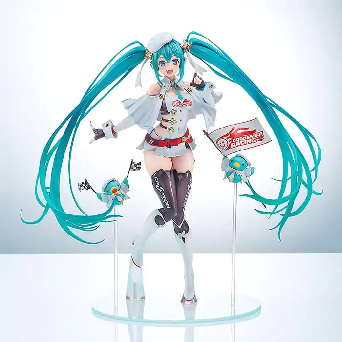 Hatsune Miku PVC Socha 1/7 Racing Miku: 2023 Verze 24 cm fotografii produktu