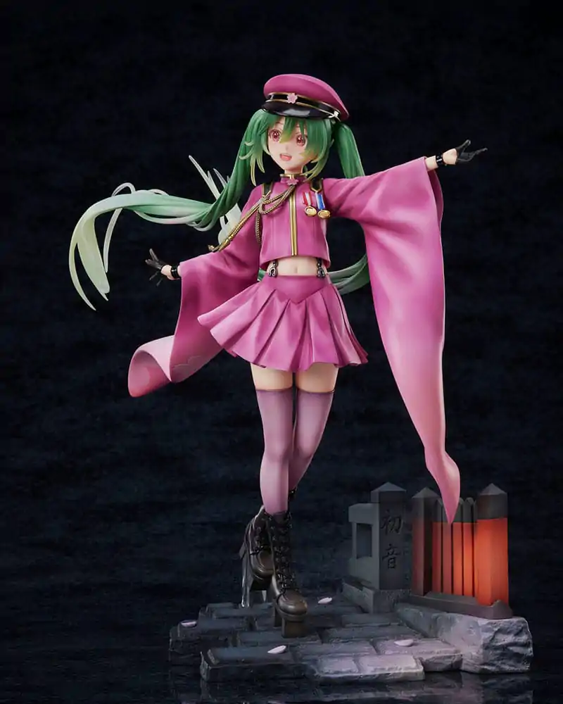 Hatsune Miku PVC socha 1/7 Senbonzakura 10th Anniversary Verze 24 cm fotografii produktu