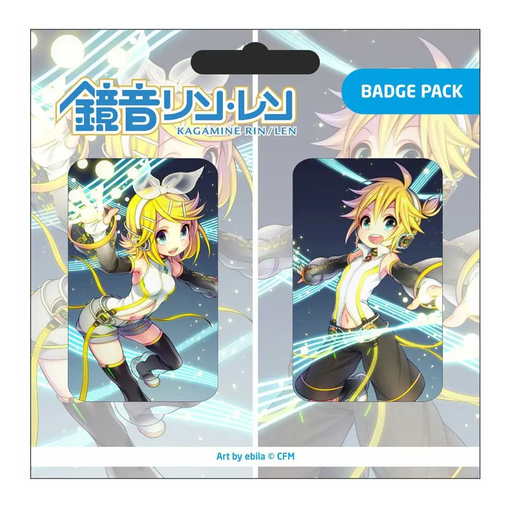 Hatsune Miku Sady odznaků 2-Pack Set C fotografii produktu